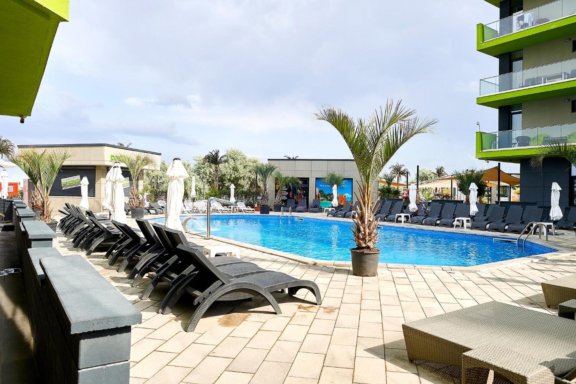 Diamond Sea View 2Br Apartment - Spa N Pools Resort Mamaia Dış mekan fotoğraf